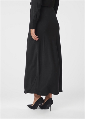 Viso heavy sateen bedaz skirt Black Neo Noir 